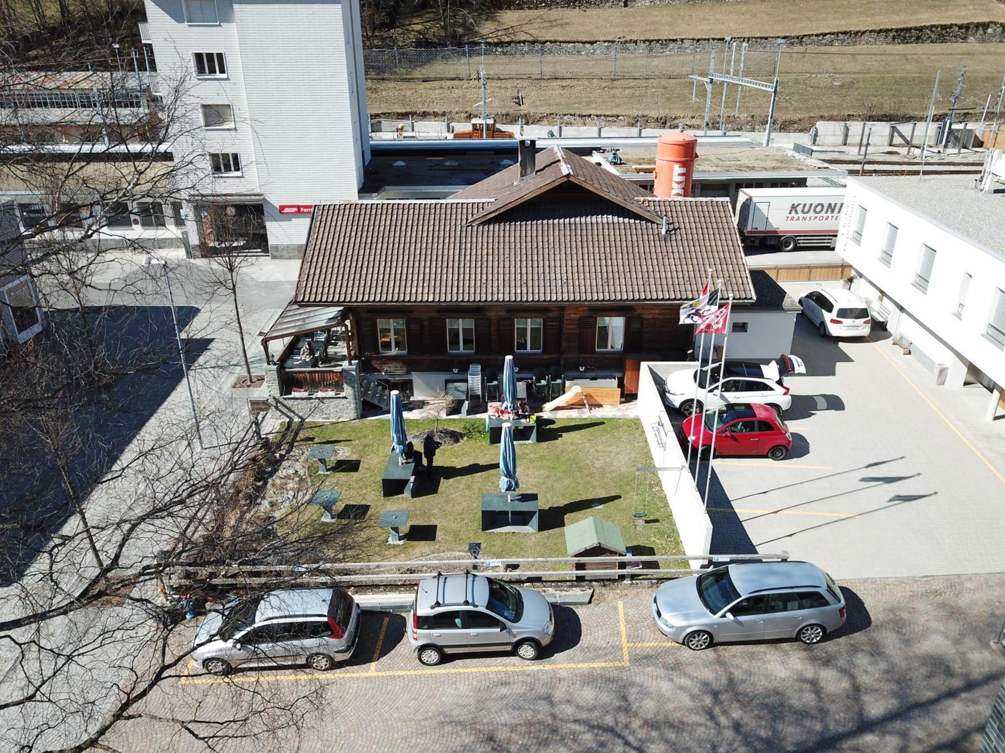 Ristorante Pensione Chalet Stazione Poschiavo Exterior photo